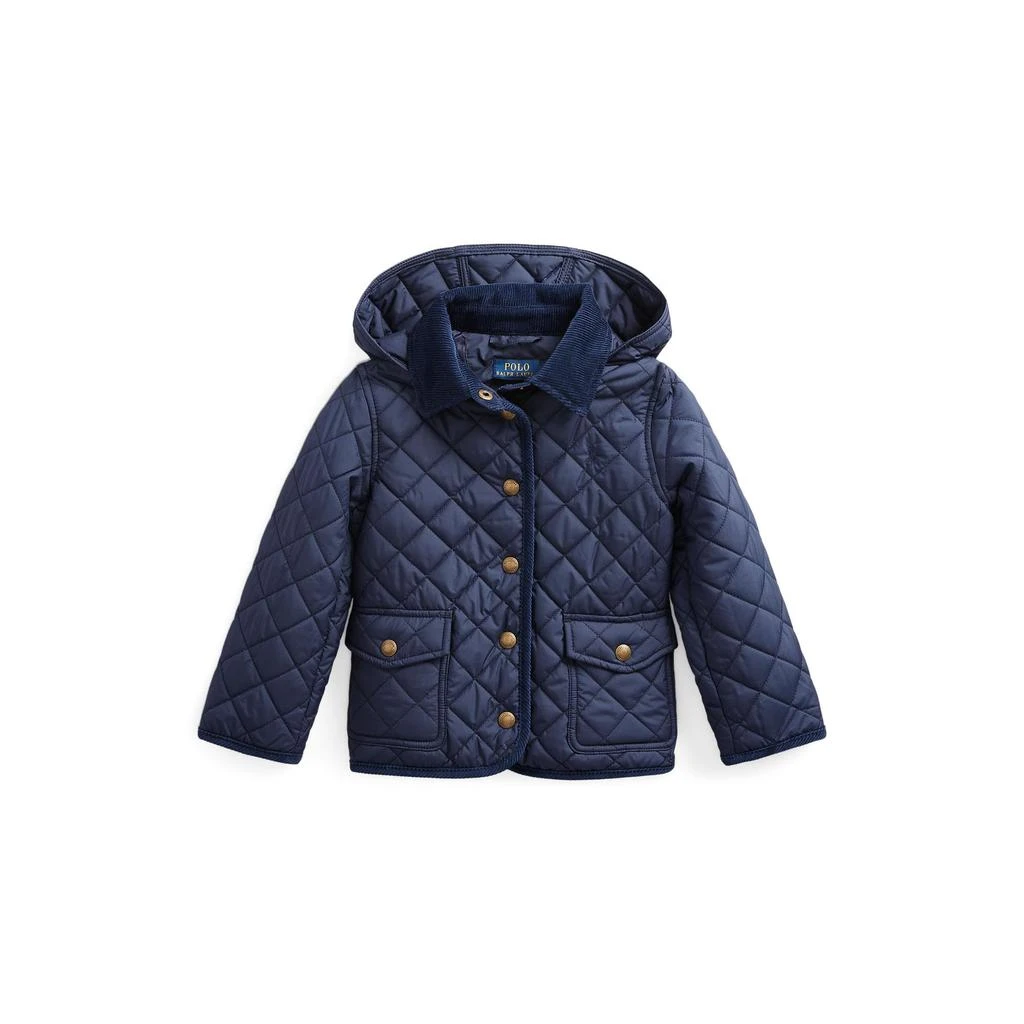 商品Ralph Lauren|Quilted Barn Jacket (Toddler/Little Kid),价格¥1010,第1张图片