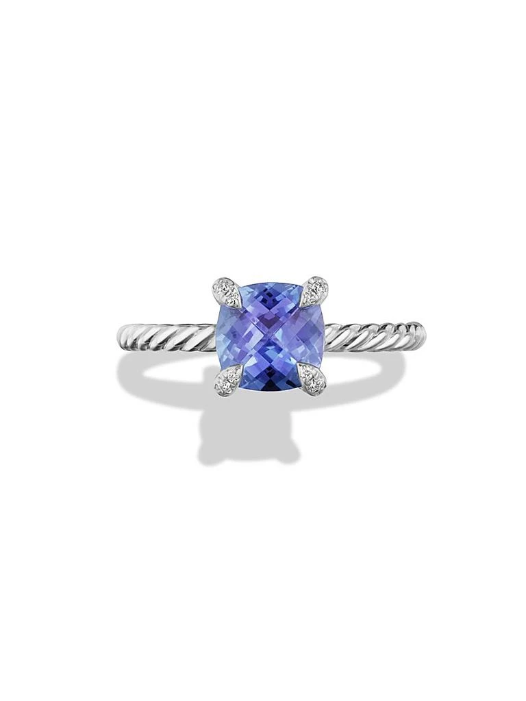 商品David Yurman|Chatelaine Ring in 18K White Gold,价格¥17831,第3张图片详细描述