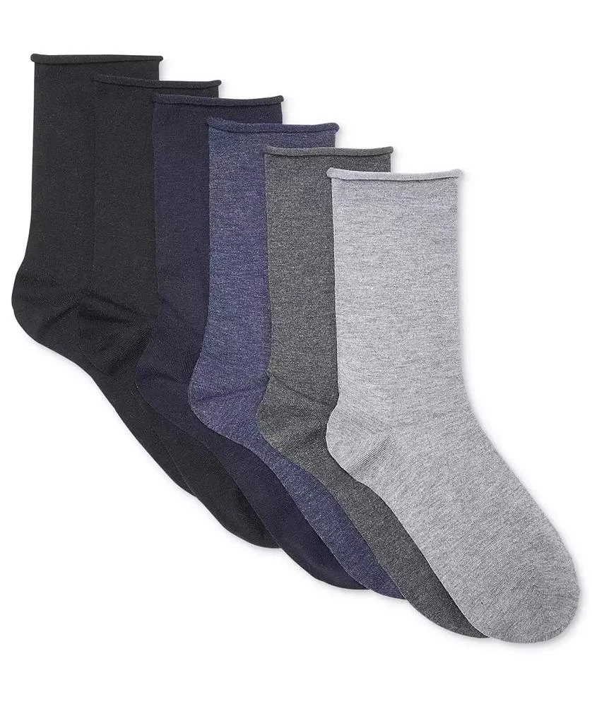 商品Ralph Lauren|Women's 6 Pack Roll-Top Trouser Socks,价格¥180,第1张图片