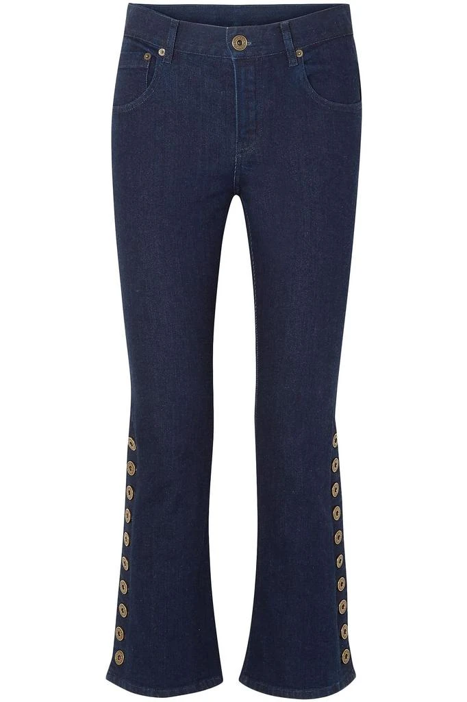 商品Chloé|Button-detailed mid-rise flared jeans,价格¥1547,第1张图片