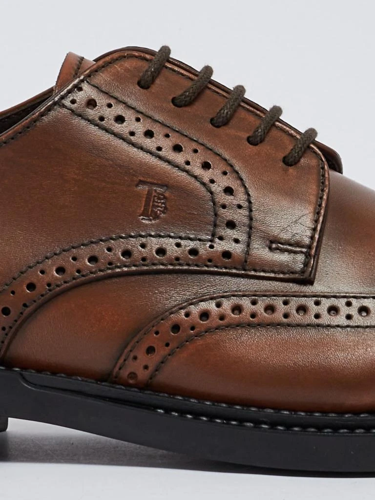 商品Tod's|Derby Bucature Formale 62c Laced Shoe,价格¥4194,第2张图片详细描述