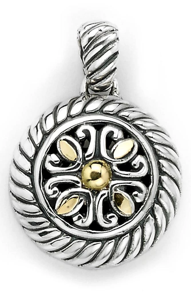 商品SAMUEL B.|18K Gold & Sterling Silver Round Pendant,价格¥492,第1张图片