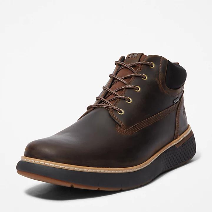 Cross Mark Gore-Tex® Chukka Boot for Men in Dark Brown商品第9张图片规格展示