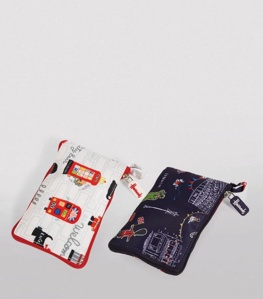 商品Harrods|Recycled City Bear and SW1 Pocket Shopper Bag (Set of 2),价格¥278,第4张图片详细描述