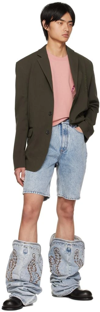 商品Y/Project|Khaki Pinched Blazer,价格¥1672,第4张图片详细描述