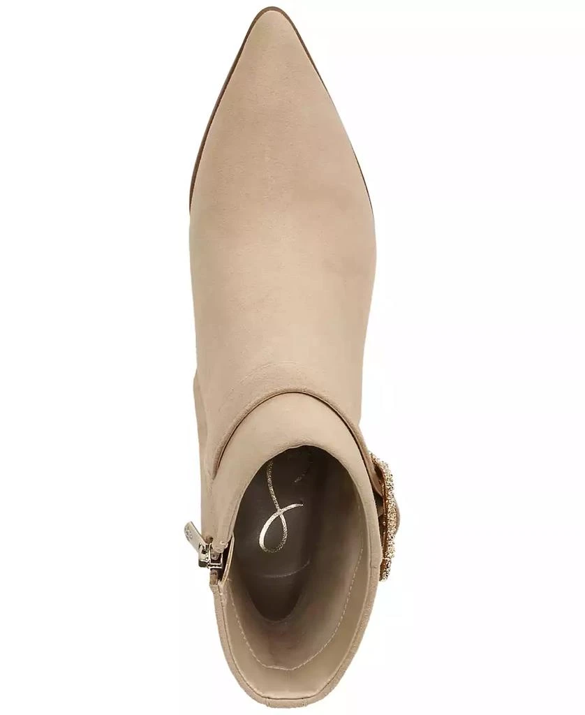 商品Sam Edelman|Women's Weslie Buckled Wedge Booties,价格¥896,第4张图片详细描述