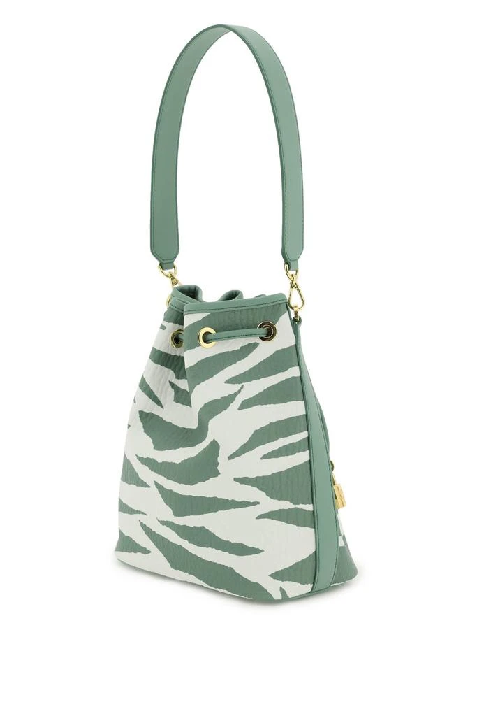 商品MCM|zebra-motif 'dessau' medium bucket bag,价格¥3028,第2张图片详细描述