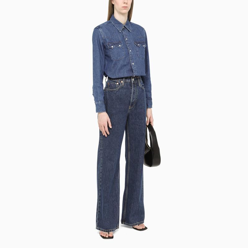 商品Re/Done|Blue palazzo jeans,价格¥1149,第4张图片详细描述