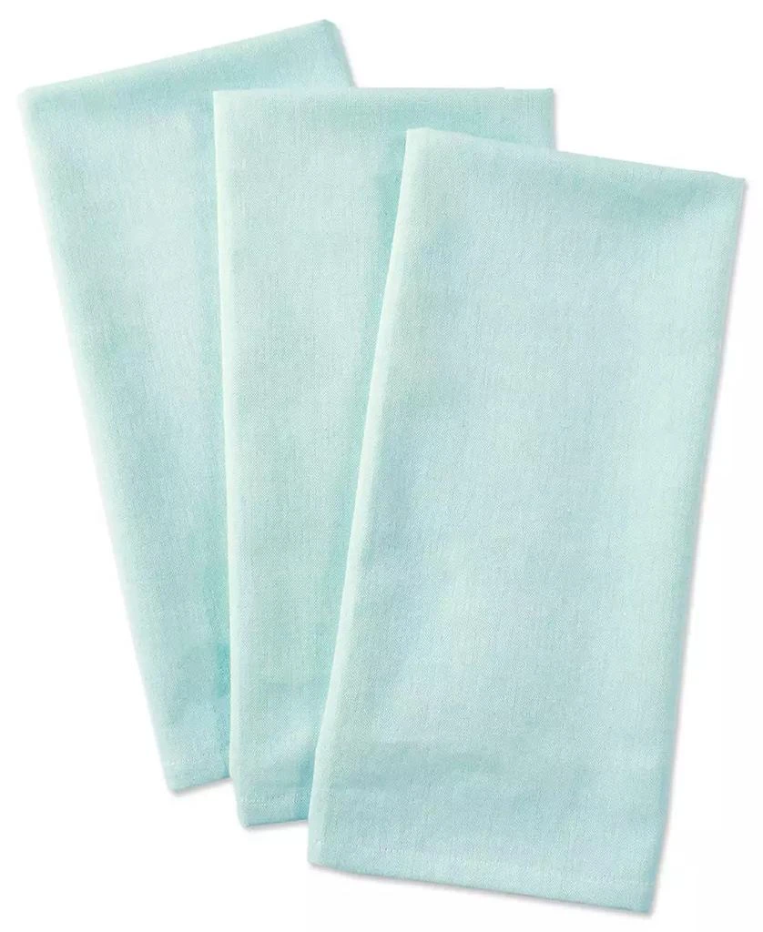 Solid Chambray Dishtowel, Set of 3 商品