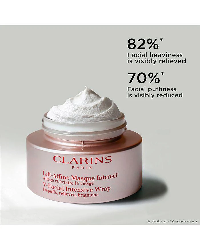 商品Clarins|V-Facial Instant Depuffing Face Mask 2.6 oz.,价格¥521,第4张图片详细描述