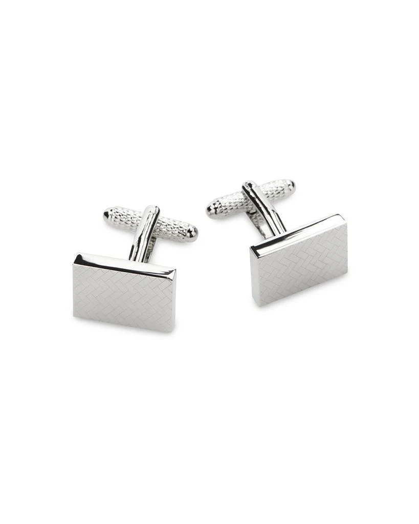 商品The Men's Store at Bloomingdale's|Laser Tile Square Cufflinks - Exclusive,价格¥504,第1张图片