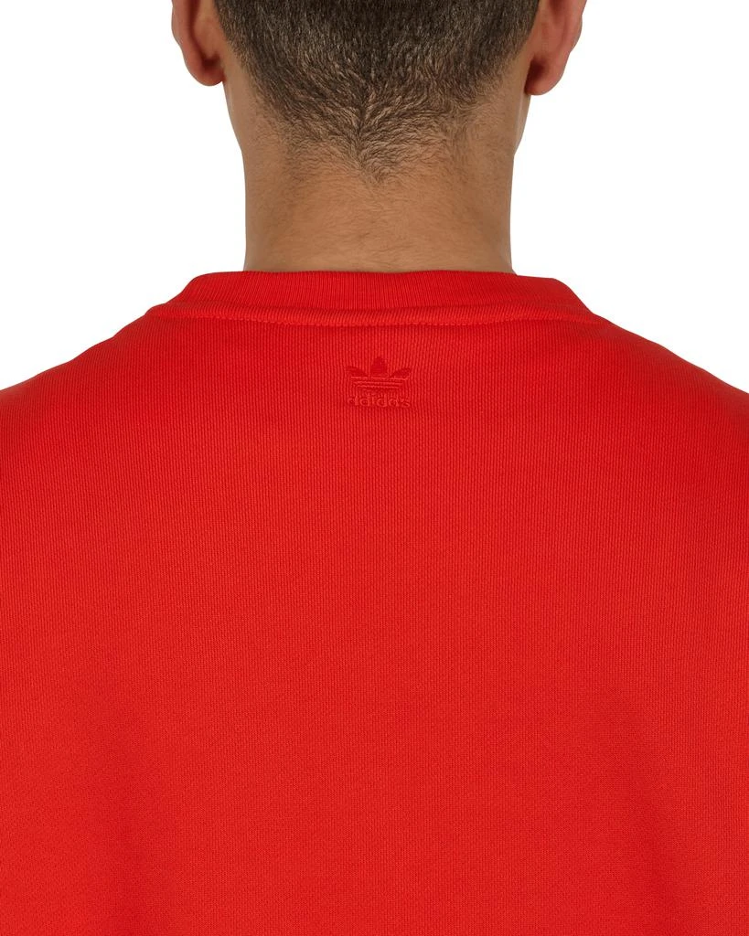 商品Adidas|Pharrell Williams Basics Crewneck Sweatshirt Red,价格¥456,第5张图片详细描述