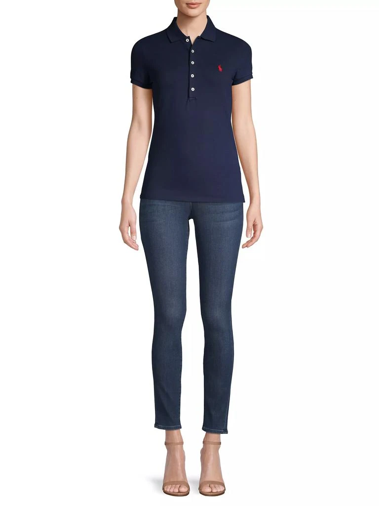 商品Ralph Lauren|Julie Skinny Polo,价格¥827,第2张图片详细描述