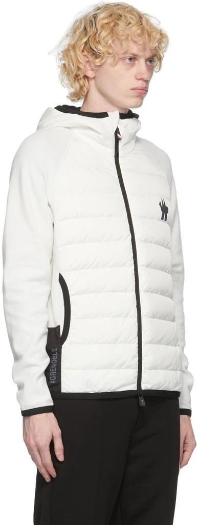 商品Moncler|White Down Cardigan Jacket,价格¥6894,第2张图片详细描述
