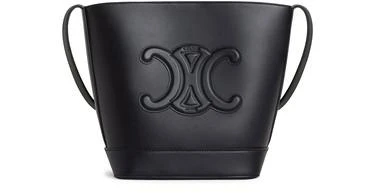 商品Celine|Small Bucket Cuir Triomphe In Smooth Calfskin,价格¥16480,第2张图片详细描述