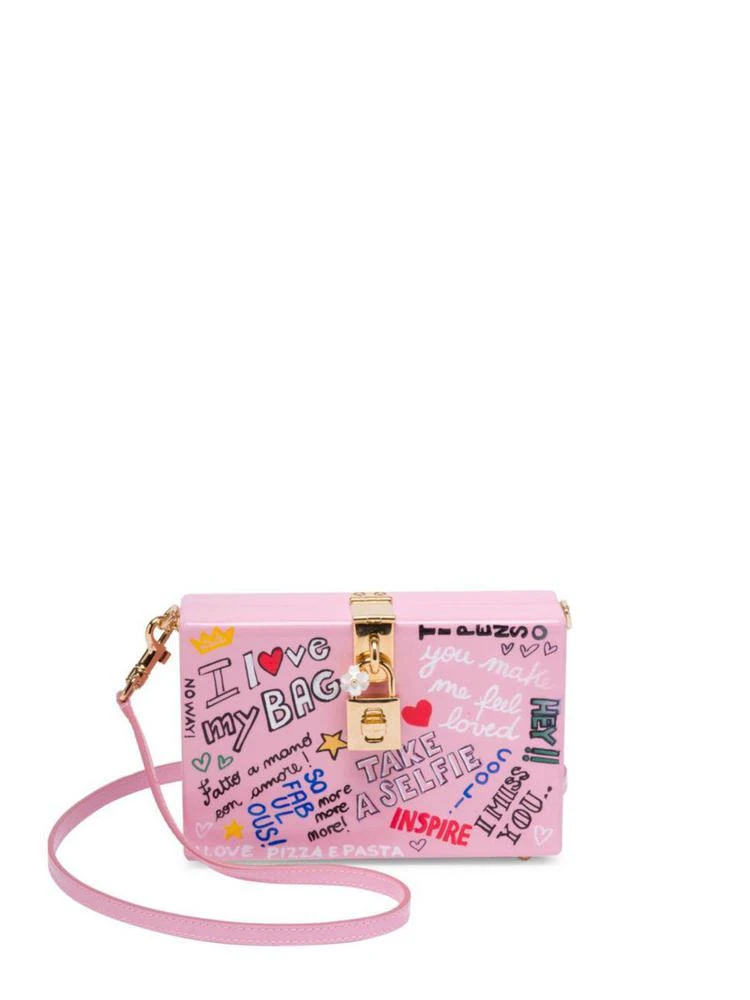 商品Dolce & Gabbana|Graphic Convertible Clutch,价格¥8962,第1张图片