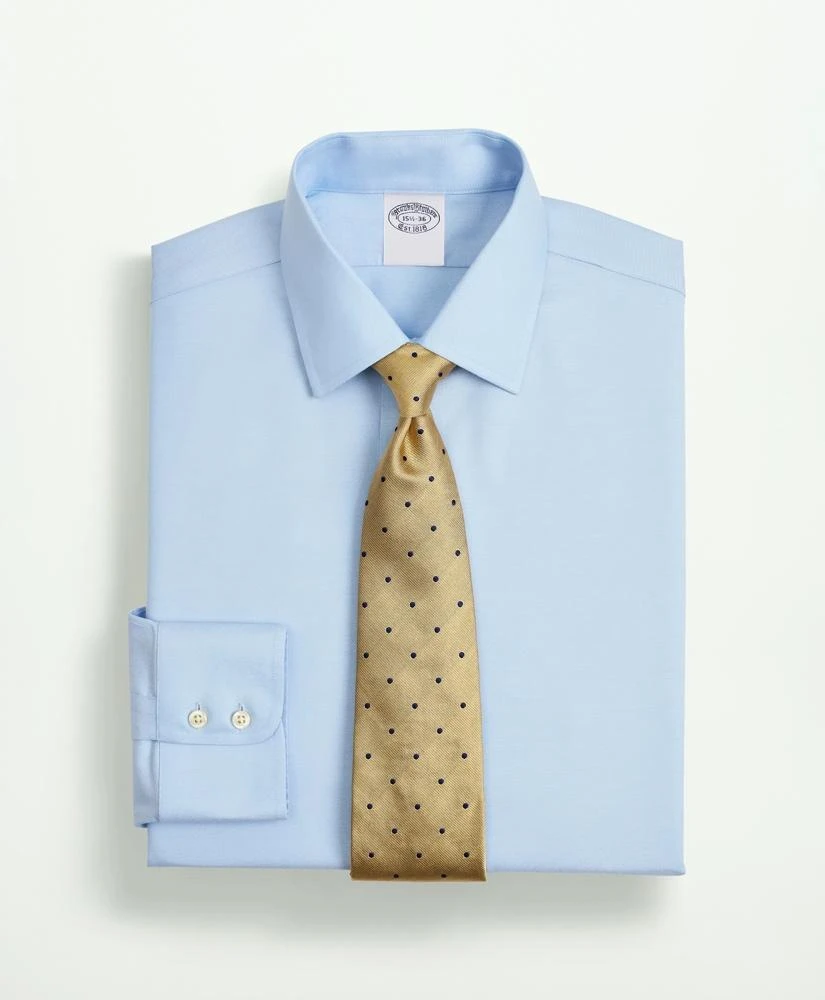 商品Brooks Brothers|Stretch Supima® Cotton Non-Iron Twill Ainsley Collar Dress Shirt,价格¥959,第1张图片