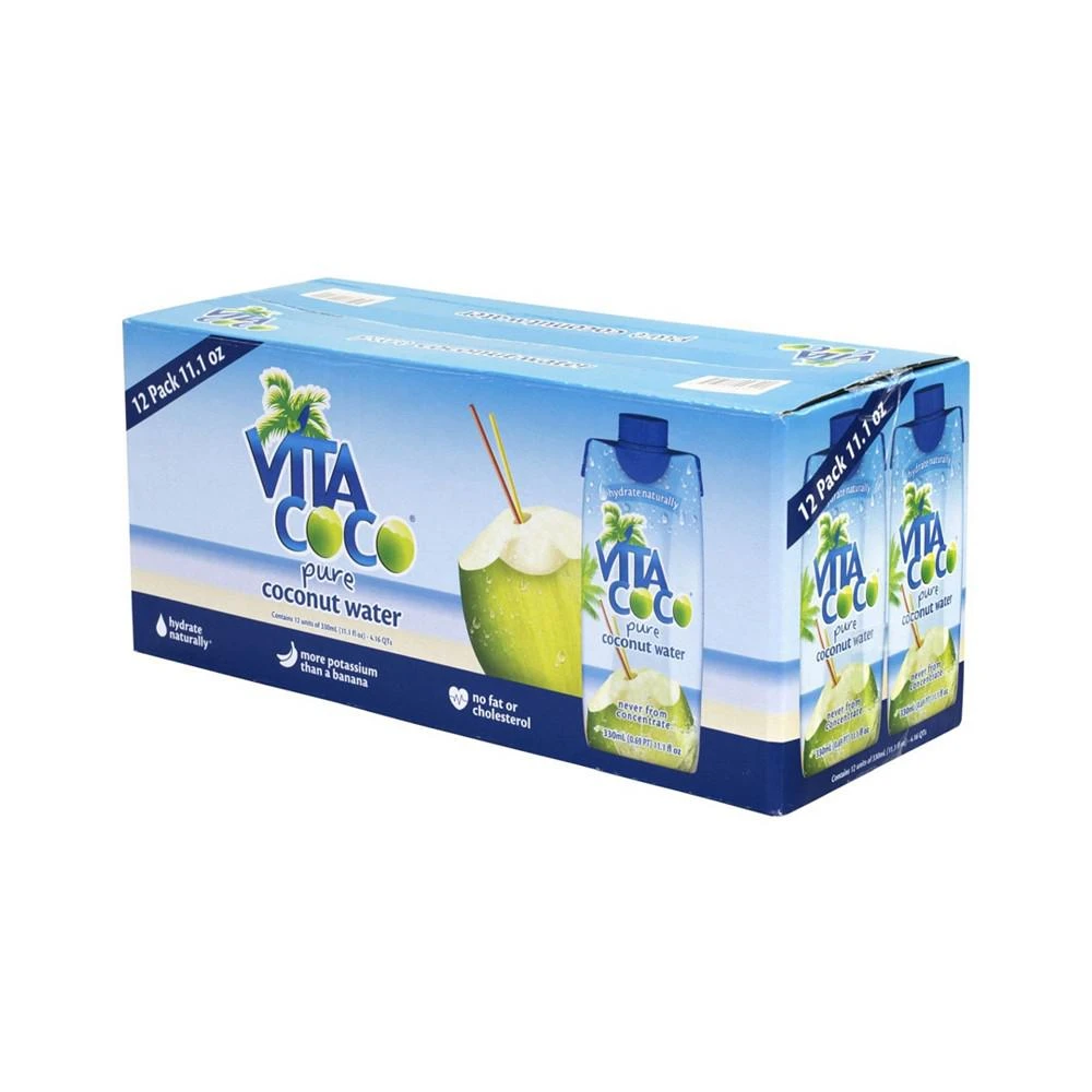 商品Vita Coco|Coconut Water, 11.1 oz, 12 Count,价格¥210,第3张图片详细描述