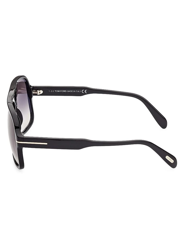 商品Tom Ford|Falconer-02 60MM Navigator Sunglasses,价格¥3585,第3张图片详细描述