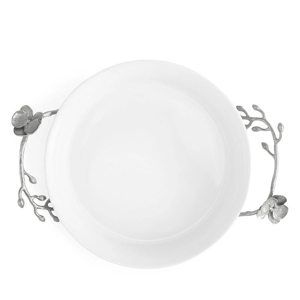 White Orchid Pie Plate 商品