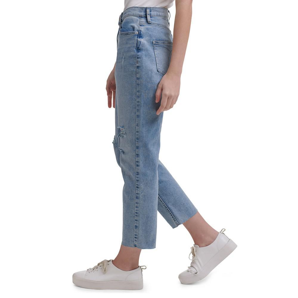 商品Calvin Klein|高腰九分牛仔裤,价格¥597,第7张图片详细描述