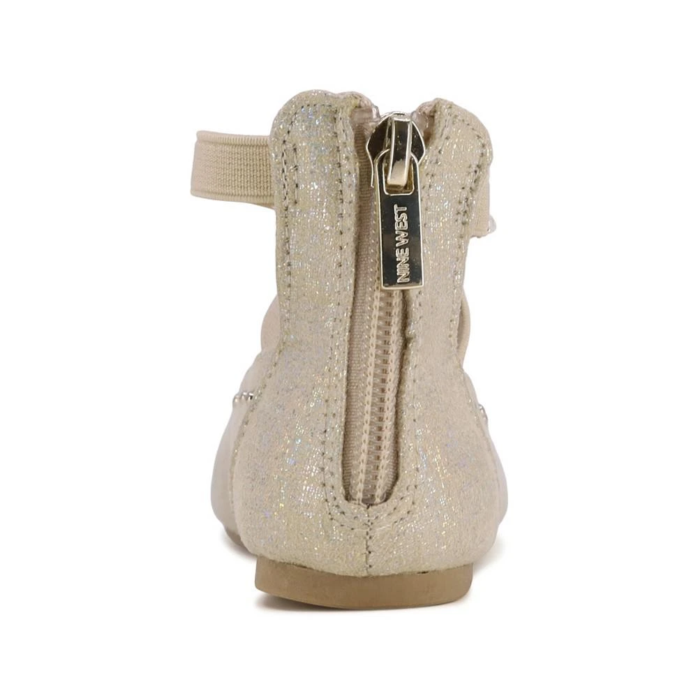 商品Nine West|Toddler Girls Bree Ballet Flat Shoes,价格¥171,第5张图片详细描述