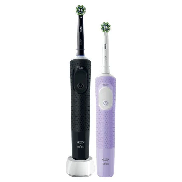 商品Oral-B|Oral B Vitality PRO Black and Lilac Duo Pack,价格¥714,第5张图片详细描述