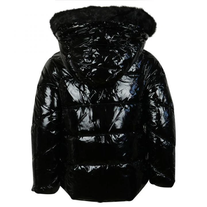 商品Mayoral|Black Patent Leather Coat,价格¥242,第4张图片详细描述