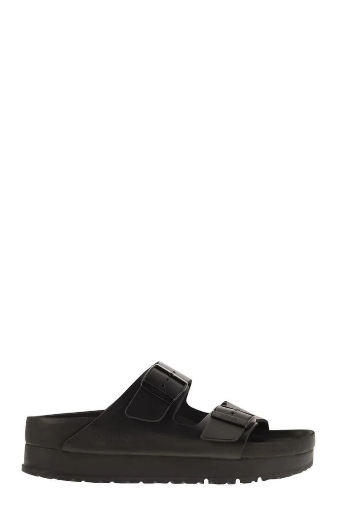 商品Birkenstock|Birkenstock Arizona Platform - Slipper With Leather Buckles,价格¥1396,第1张图片