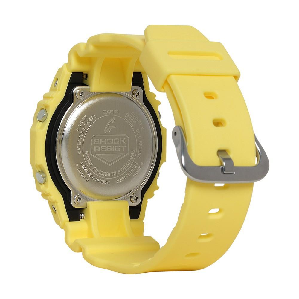 商品G-Shock|Men's Digital Yellow Resin Strap Watch 43mm,价格¥811,第5张图片详细描述