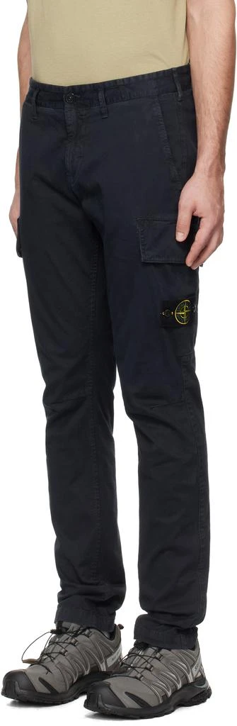 商品Stone Island|Navy Organic Broken Twill 'OLD' Cargo Pants,价格¥2419,第4张图片详细描述