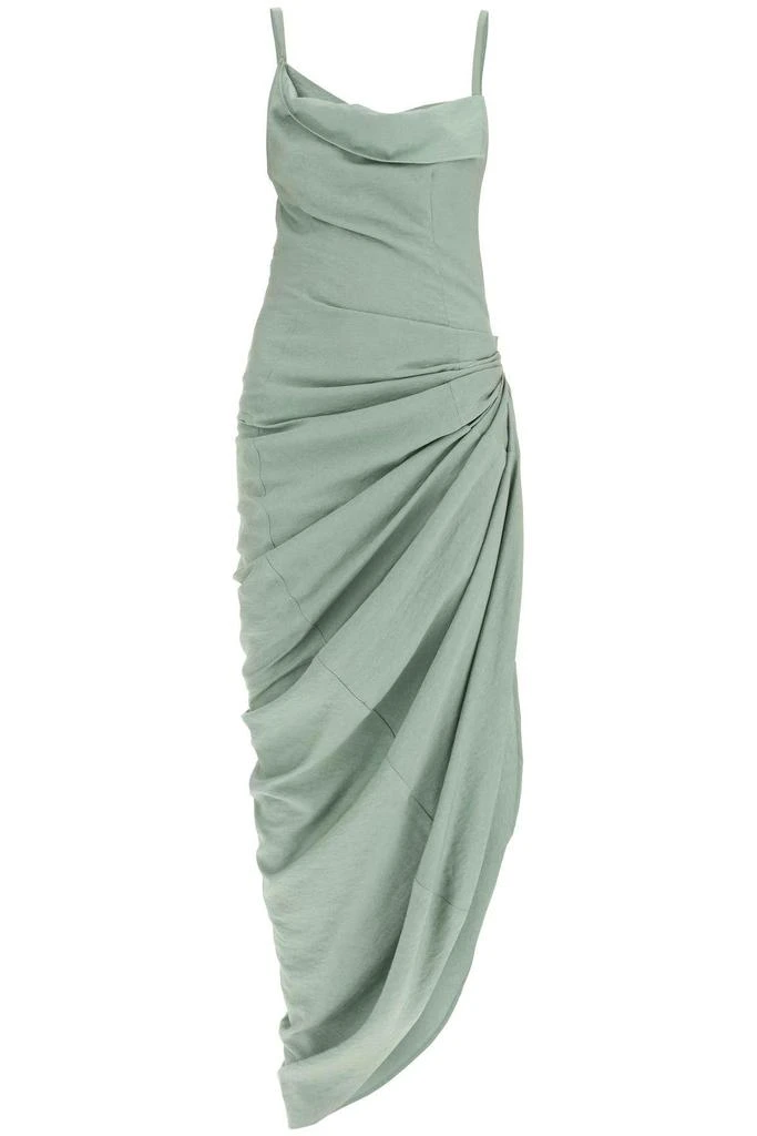 商品Jacquemus|'LA ROBE SAUDADE LONGUE' DRAPED DRESS,价格¥2936,第1张图片