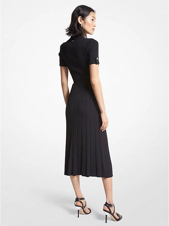 商品Michael Kors|Ribbed Stretch Knit Polo Dress,价格¥1259,第2张图片详细描述