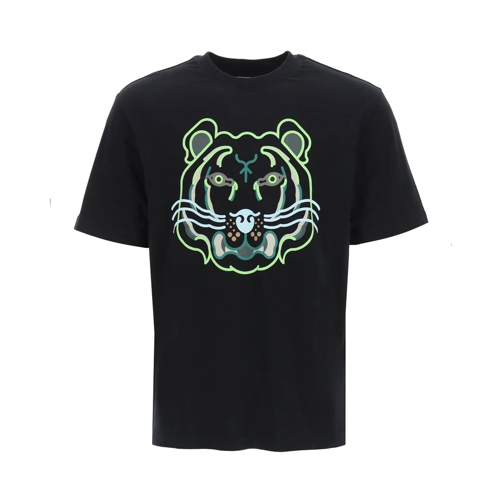 商品Kenzo|KENZO 男印花男士T恤 FC55TS2094SA-99,价格¥974,第1张图片