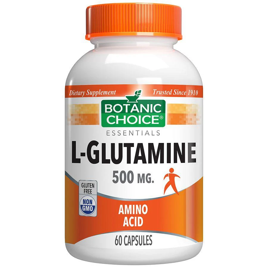 商品Botanic Choice|L-Glutamine 500 mg,价格¥83,第1张图片