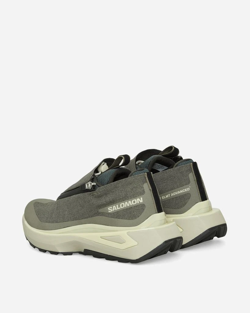 商品Salomon|Odyssey ELMT Advanced Sneakers Olive Night / Green / Hay,价格¥1045,第4张图片详细描述