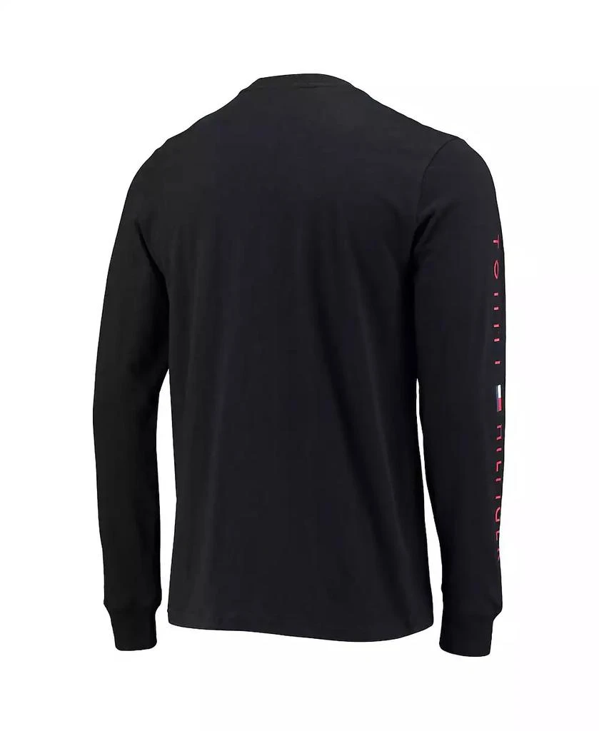 商品Tommy Hilfiger|Men's Black New Orleans Saints Peter Long Sleeve T-shirt,价格¥359,第2张图片详细描述