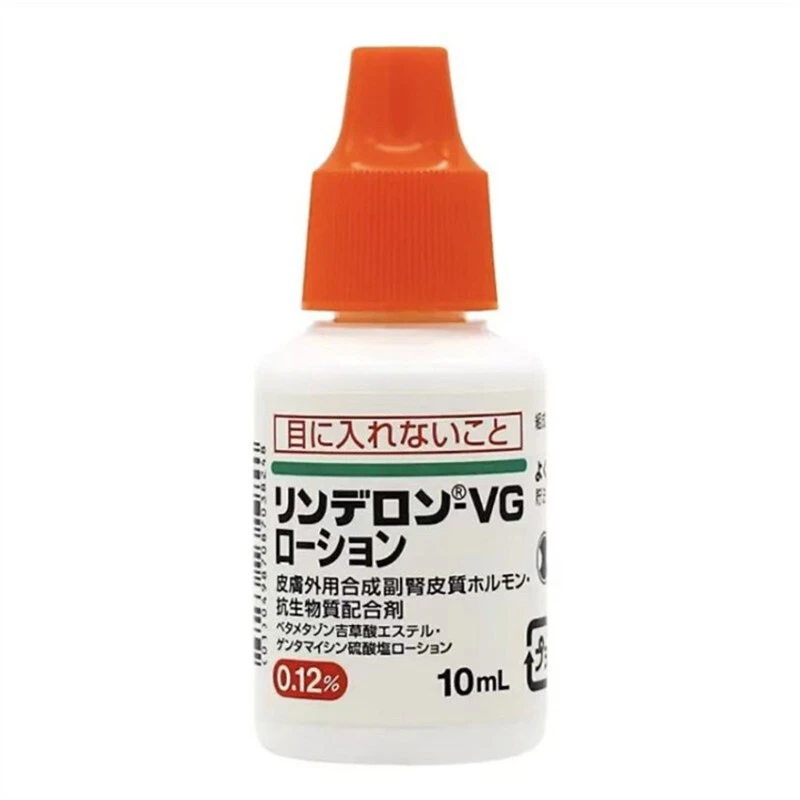 日本进口 VG头皮水 盐野义RINDERON 头皮水 成人儿童皮肤瘙痒 去屑止痒皮炎红肿 外用涂抹10ml 商品