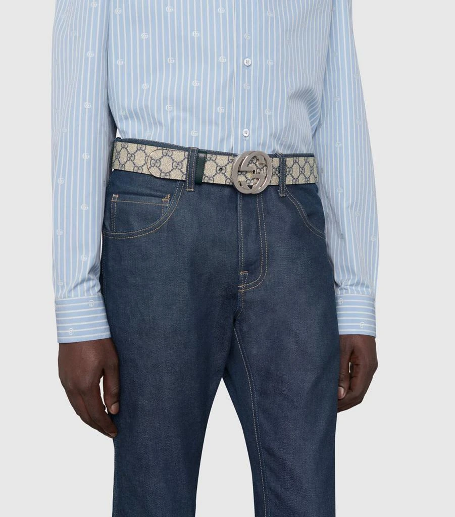 商品Gucci|GG Supreme Belt,价格¥3841,第2张图片详细描述