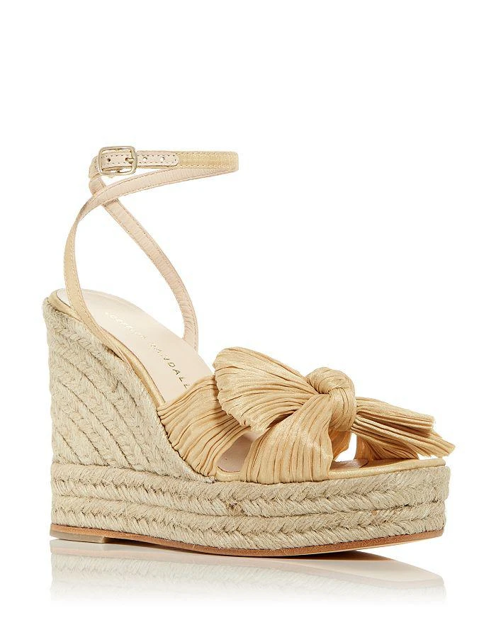 商品Loeffler Randall|Women's Peri Espadrille Wedge Sandals ,价格¥1223,第1张图片