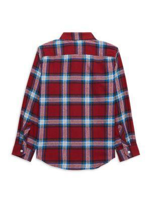 商品Tommy Hilfiger|​Boy’s Plaid Shirt,价格¥163,第4张图片详细描述