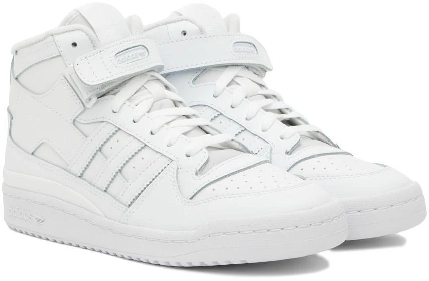 商品Adidas|白色 Forum 高帮运动鞋,价格¥987,第4张图片详细描述
