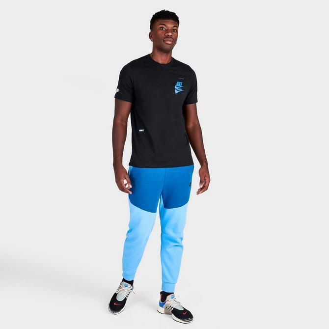 商品NIKE|Men's Nike Sportswear Essentials+ Futura Glitch Graphic Short-Sleeve T-Shirt,价格¥140,第4张图片详细描述