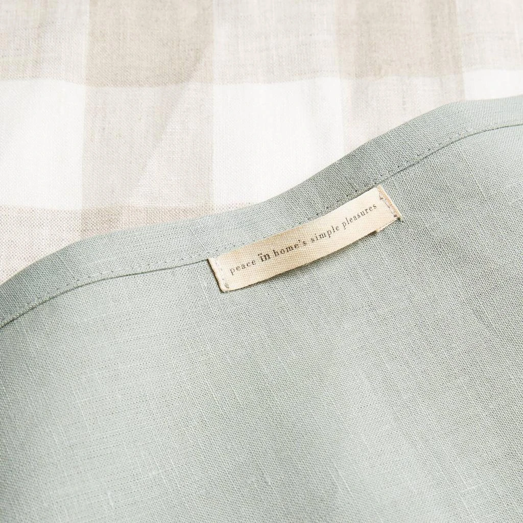 商品in homeware|ïn home Linen Tea Towel - Sage, Pink, Natural - Set of 3,价格¥74,第3张图片详细描述