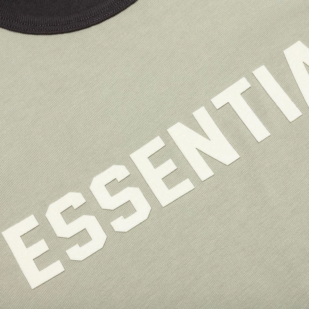 商品Essentials|Fear of God Essentials Kid's Ringer Tee - Seafoam,价格¥191,第3张图片详细描述