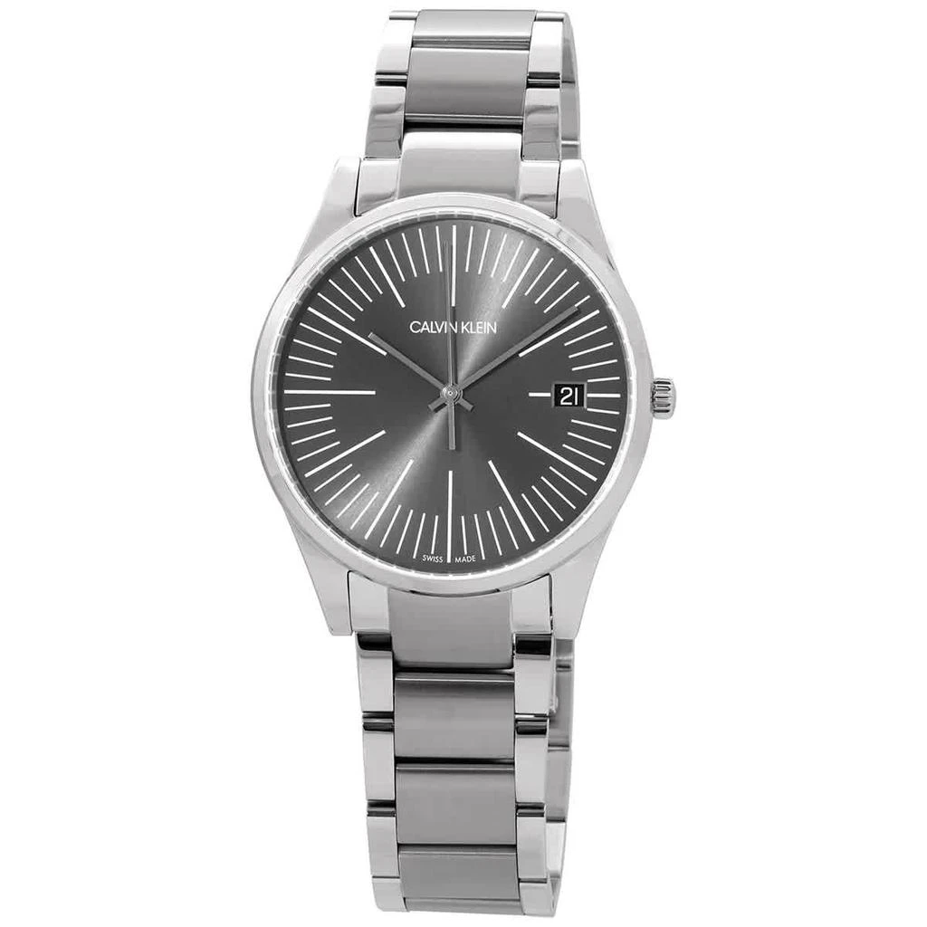 商品Calvin Klein|Quartz Grey Dial Men's Watch K4N21143,价格¥600,第1张图片