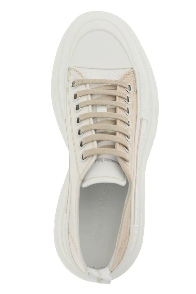 商品Alexander McQueen|'TREAD SLICK' TWO-TONE SNEAKERS,价格¥2537,第3张图片详细��描述