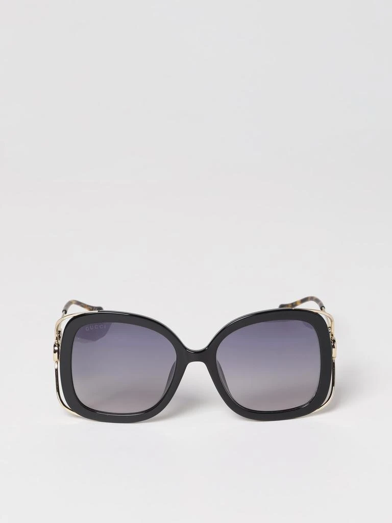 商品Gucci|Gucci acetate and metal sunglasses,价格¥3406,第2张图片详细描述