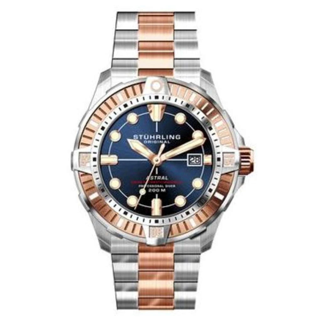 商品Stuhrling|Stuhrling Aquadiver Men's Automatic Watch,价格¥2830,第1张图片