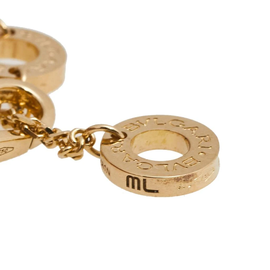 商品[二手商品] BVLGARI|Bvlgari Divas' Dream Diamond 18K Yellow Gold Charm Bracelet M/L,价格¥20497,第4张图片详细描述